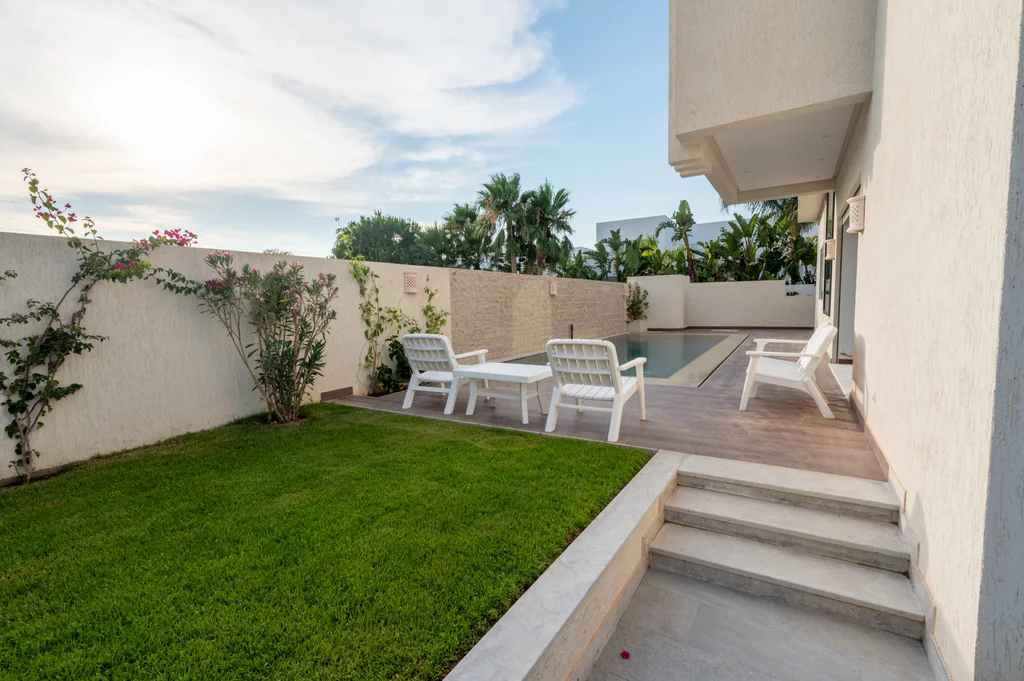 Terrasse du jardin